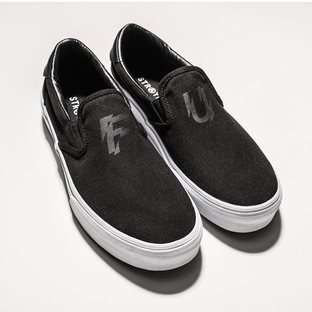 Slip on athletic shoes